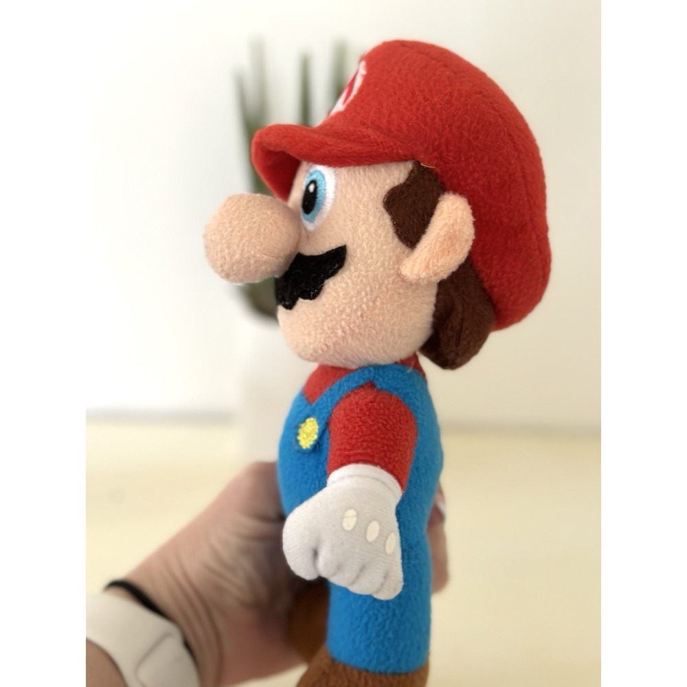 2010 Nintendo Super Mario Bros 10" Plush Toy Doll Red‎ Video Game Stuffed - Picture 7 of 9